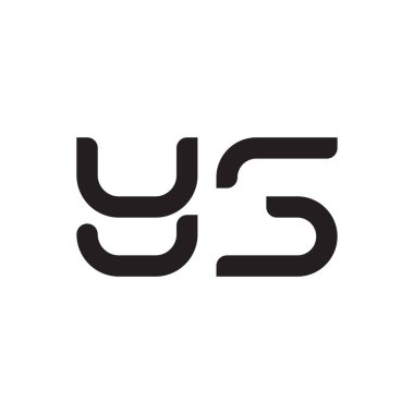 ilk harf vektör logo simgesi