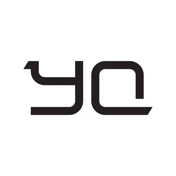 Yq初始字母向量图标 — 图库矢量图片