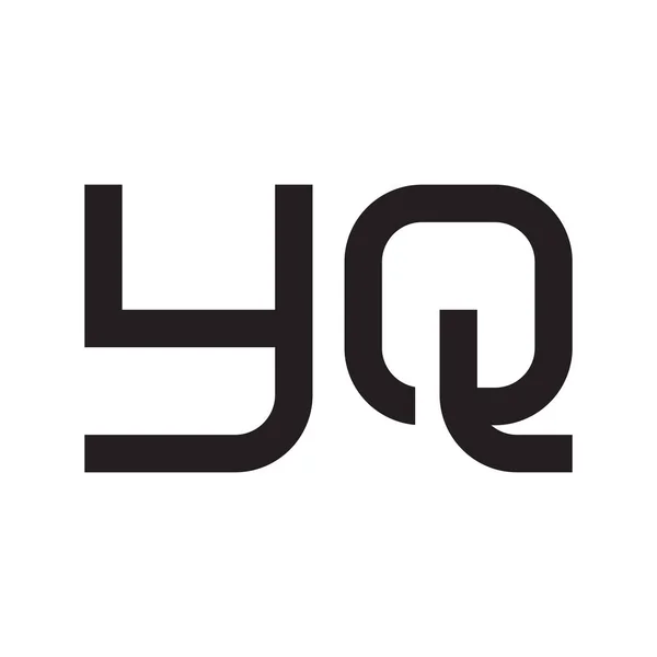 Ícone Logotipo Vetor Letra Inicial — Vetor de Stock