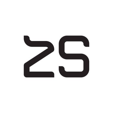 z ilk harf vektör logosu simgesi