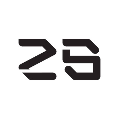 z ilk harf vektör logosu simgesi