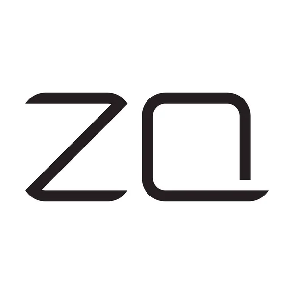 Zq初始字母向量图标 — 图库矢量图片