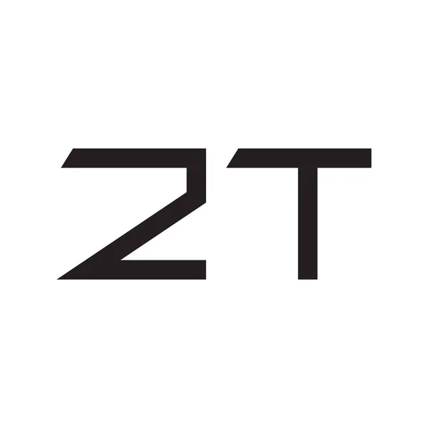Zt初始字母向量图标 — 图库矢量图片
