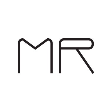 Sayın ilk harf vektör logo simgesi