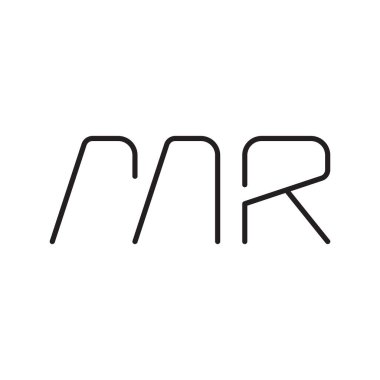 Sayın ilk harf vektör logo simgesi