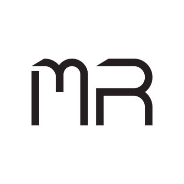 Sayın ilk harf vektör logo simgesi