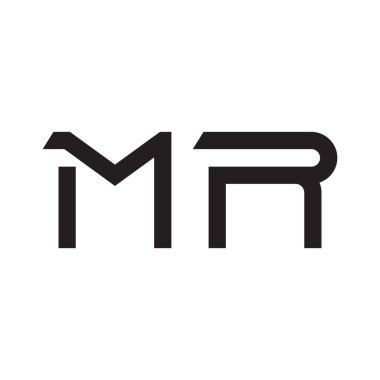 Sayın ilk harf vektör logo simgesi