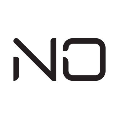 ilk harf vektör logo simgesi yok