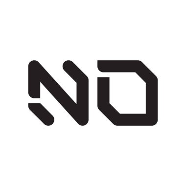 ilk harf vektör logo simgesi yok