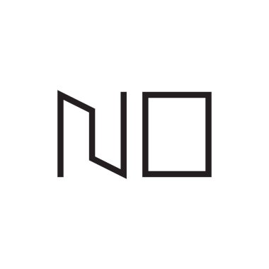 ilk harf vektör logo simgesi yok