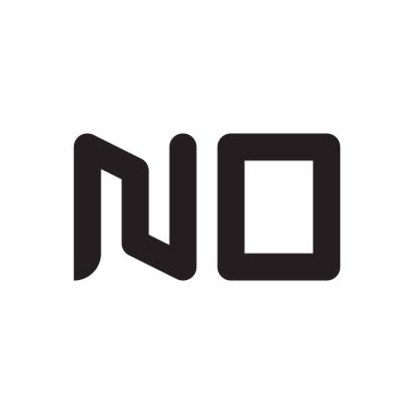 ilk harf vektör logo simgesi yok