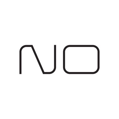 ilk harf vektör logo simgesi yok