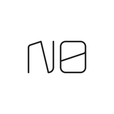 ilk harf vektör logo simgesi yok