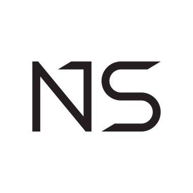 İlk harf vektör logosu simgesi