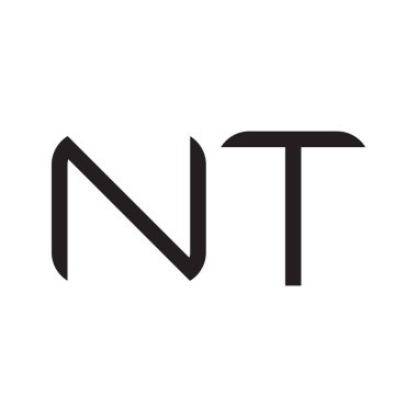 ilk harf vektör logo simgesi değil