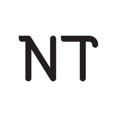 ilk harf vektör logo simgesi değil