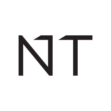 ilk harf vektör logo simgesi değil