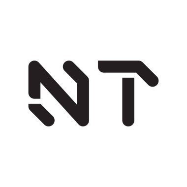 ilk harf vektör logo simgesi değil