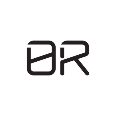 ya da ilk harf vektör logo simgesi