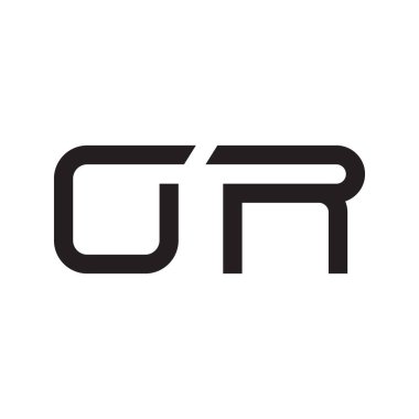 ya da ilk harf vektör logo simgesi