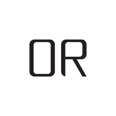 ya da ilk harf vektör logo simgesi