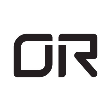 ya da ilk harf vektör logo simgesi