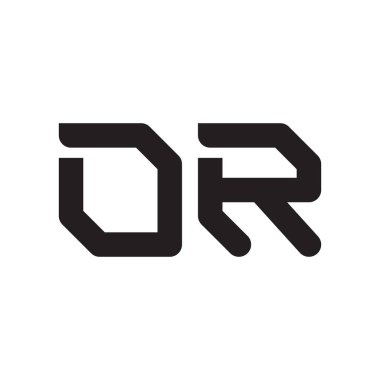 ya da ilk harf vektör logo simgesi