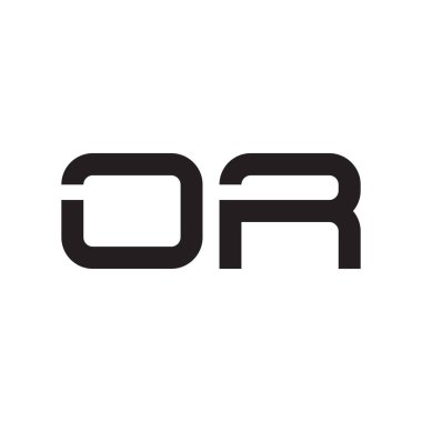 ya da ilk harf vektör logo simgesi