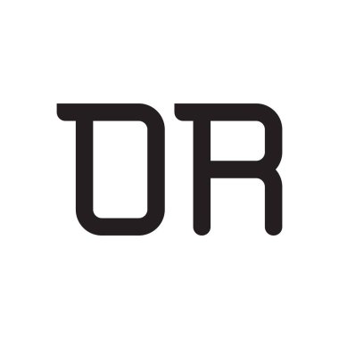 ya da ilk harf vektör logo simgesi