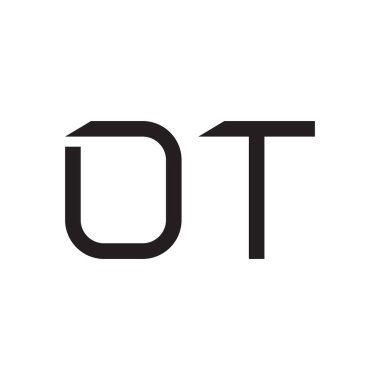 ilk harf vektör logo simgesi