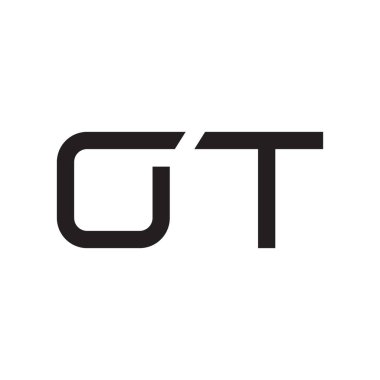 ilk harf vektör logo simgesi