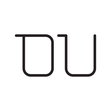 İlk harf vektör simgesi