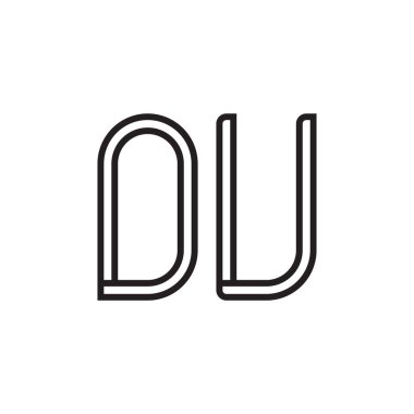 İlk harf vektör simgesi