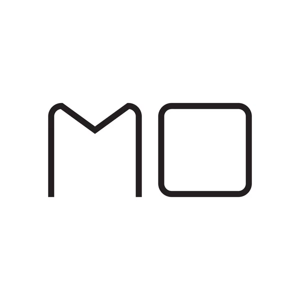 Lettre Initiale Logo Modèle Vectoriel Icône Design — Image vectorielle