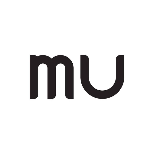 Mu初始字母向量图标 — 图库矢量图片