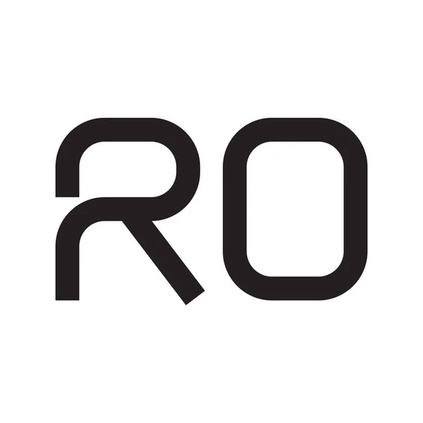 Ro初始字母向量图标 — 图库矢量图片