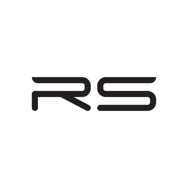 Rs初始字母向量标志图标 — 图库矢量图片