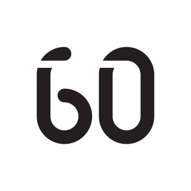 ilk harf vektör logo simgesine git