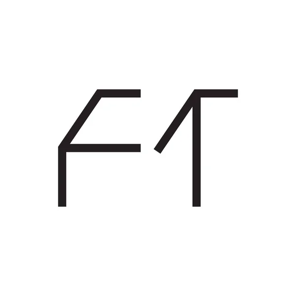 Ft初始字母向量图标 — 图库矢量图片