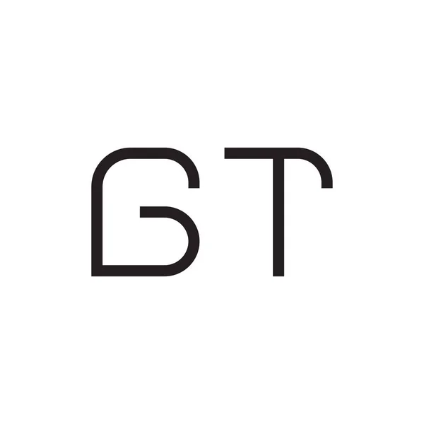 Ícone Logotipo Vetor Letra Inicial —  Vetores de Stock