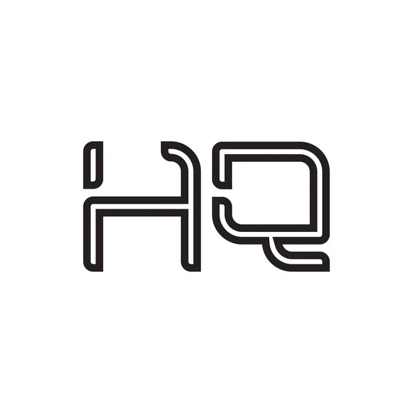 Hq初始字母向量图标 — 图库矢量图片