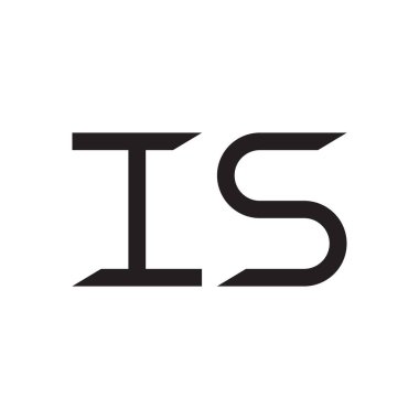 ilk harf vektör logo simgesiName