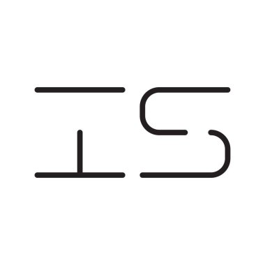 ilk harf vektör logo simgesiName