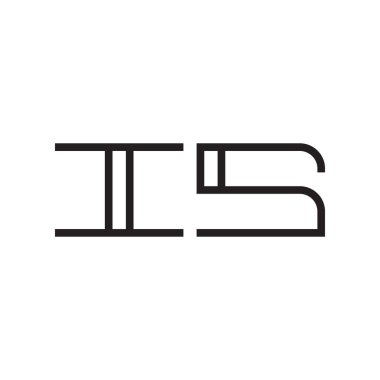 ilk harf vektör logo simgesiName