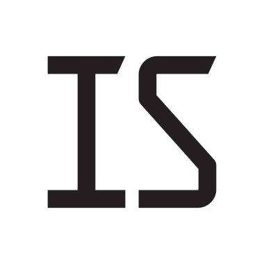 ilk harf vektör logo simgesiName