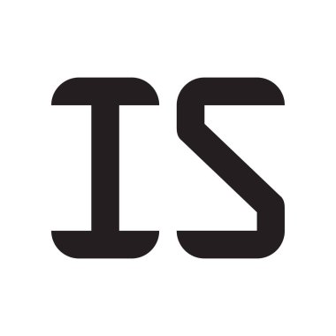 ilk harf vektör logo simgesiName