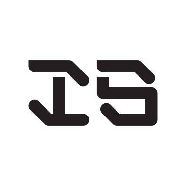 ilk harf vektör logo simgesiName