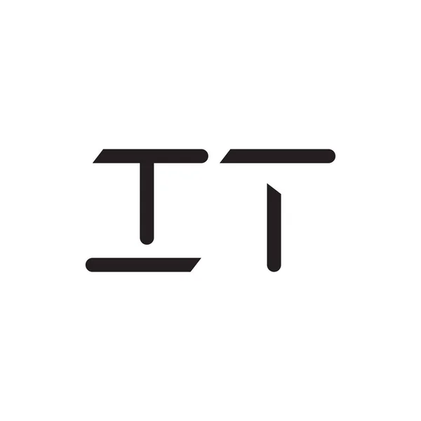 Esso Icona Iniziale Logo Vettoriale Lettera — Vettoriale Stock