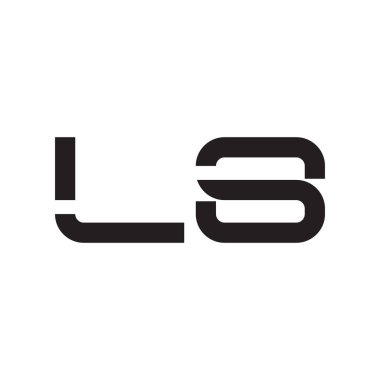 İlk harf vektör logosu simgesi mi?