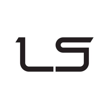 İlk harf vektör logosu simgesi mi?